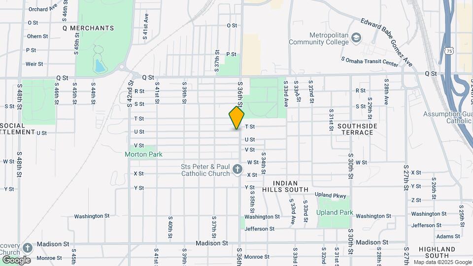 5604 S 36th St-Unit -1 Map and Location Details