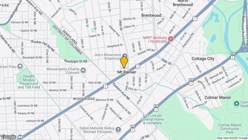 3310 Perry St, Unit 3310 Map and Location Details