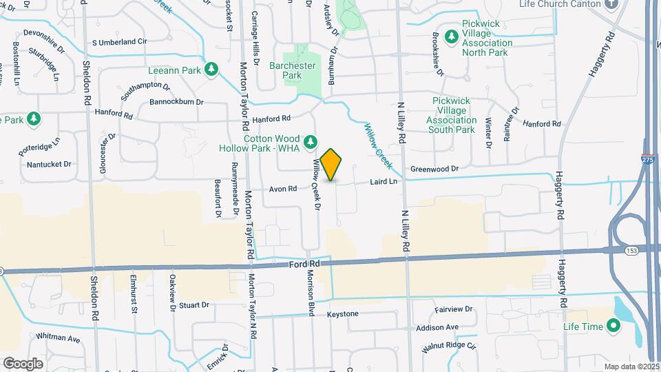 5995 Branch Dr Map and Location Details