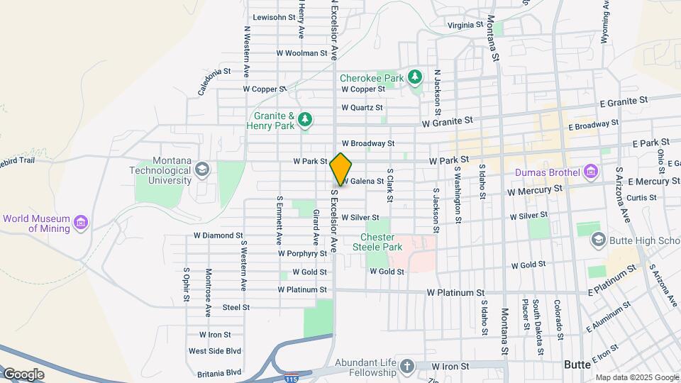 116 S Excelsior Ave, Unit 116 Upper Map and Location Details