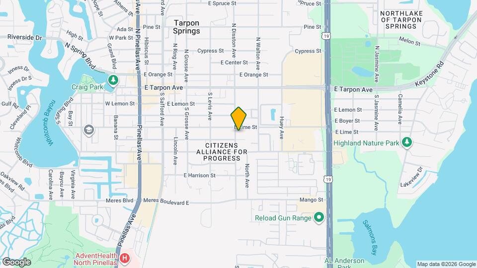 425 S Disston Ave Mapa y Detalles de la Ubicación