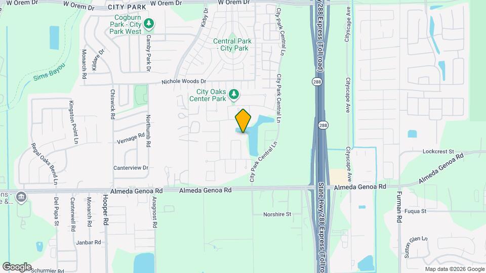 1502 City Lake Pl Mapa y Detalles de la Ubicación