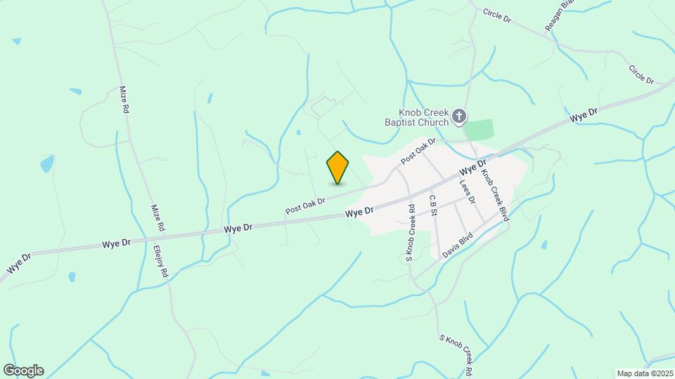 918 Post Oak Dr Map and Location Details