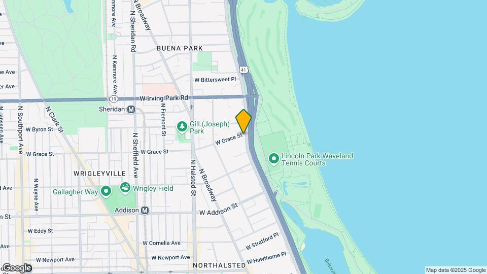 3750 N Lake Shore Dr Map and Location Details