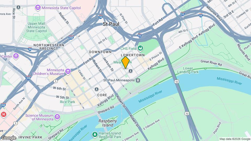 340 N Sibley St Map and Location Details