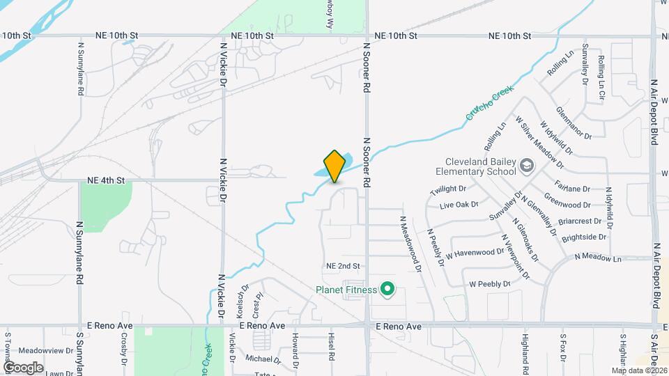 5541 Crooked Creek Rd Mapa y Detalles de la Ubicación