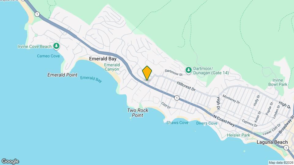 1601 Louise St Map and Location Details