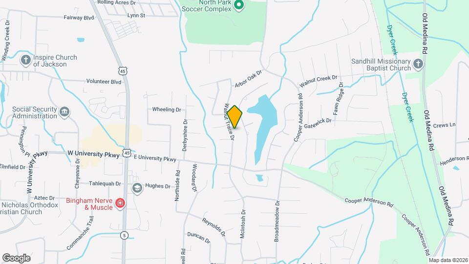 72 Walnut Trace Dr Map and Location Details