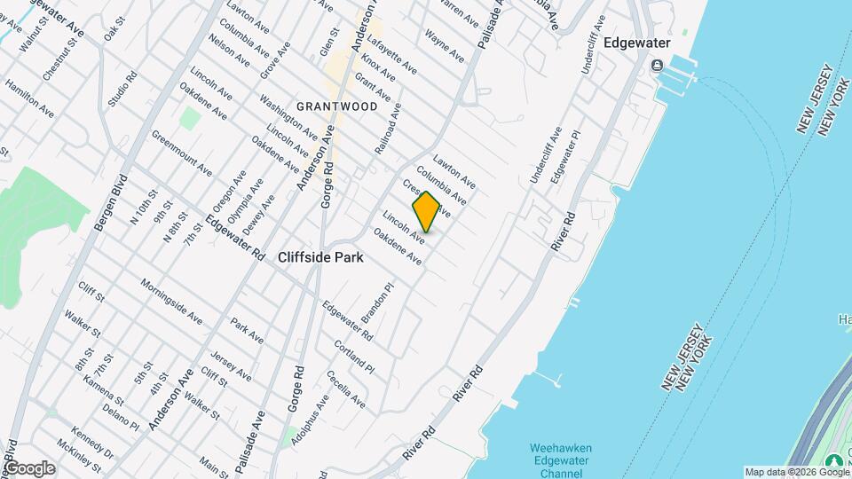 45 Lincoln Ave Map and Location Details