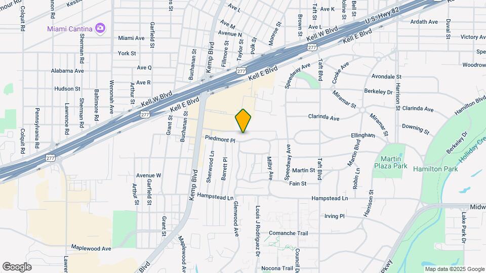 2232 Piedmont Pl Map and Location Details