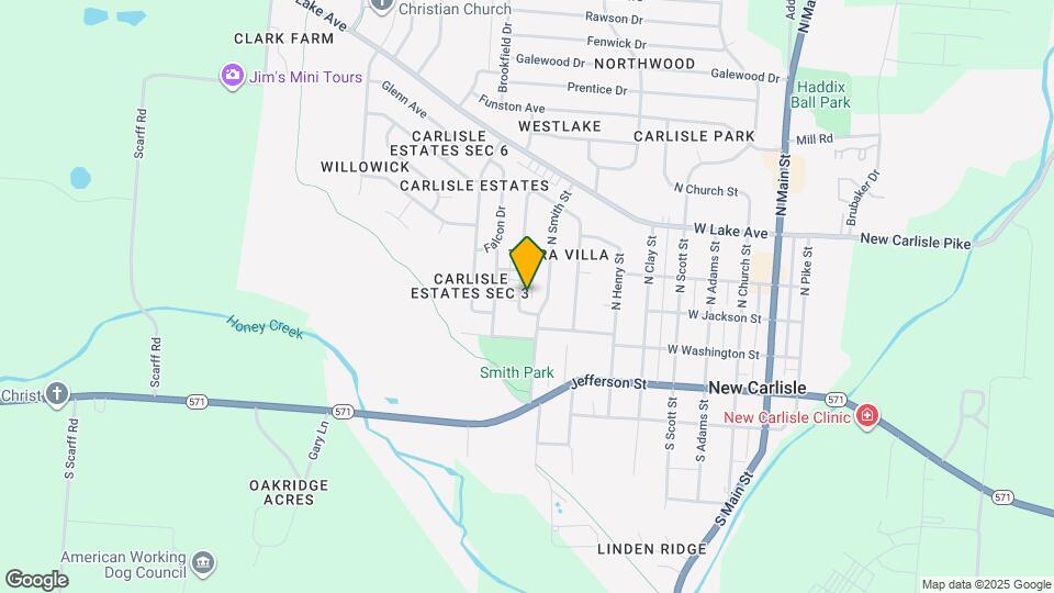 110-116-116 Orth Dr Map and Location Details