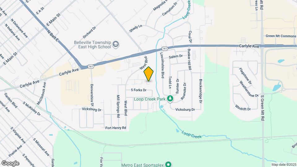 1040 Brookshire Ct Map and Location Details