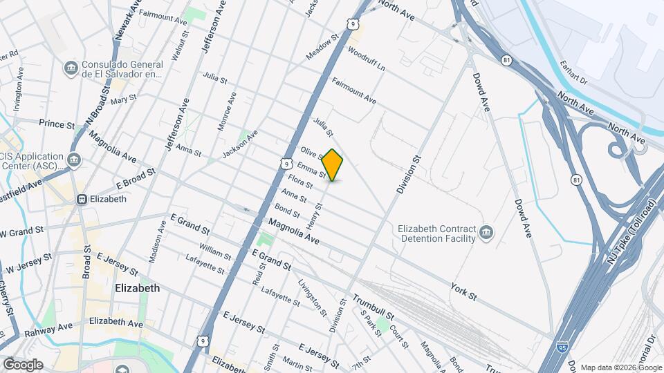 469 Henry St, Unit 1st floor Map and Location Details