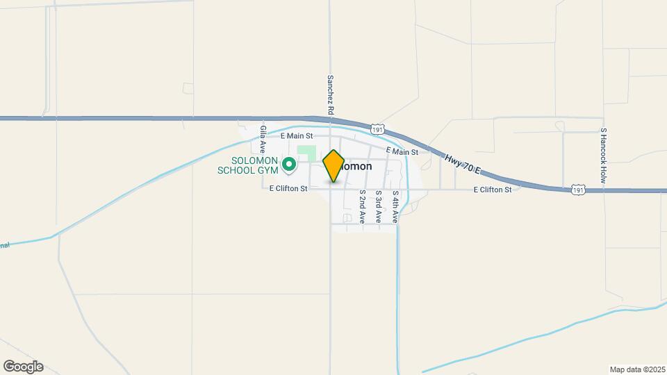 2285 S Bowie Ave Mapa y Detalles de la Ubicación