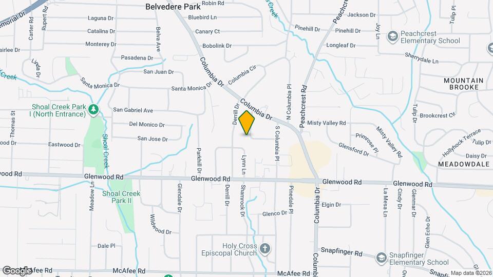 1737 McKenzie Dr Mapa y Detalles de la Ubicación