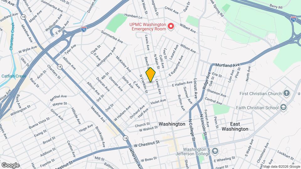 54 W Katherine Ave Map and Location Details