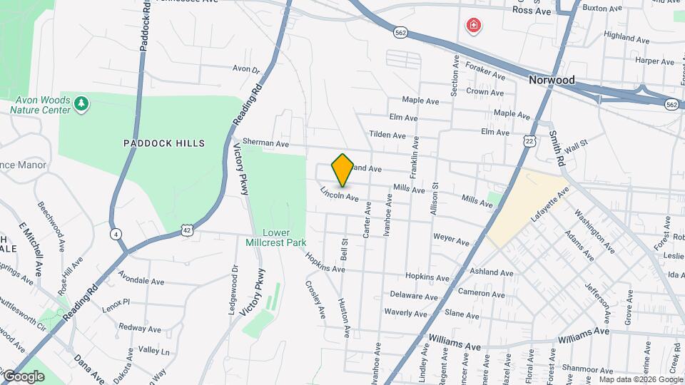 1736 Lincoln Ave, Unit 2 Mapa y Detalles de la Ubicación