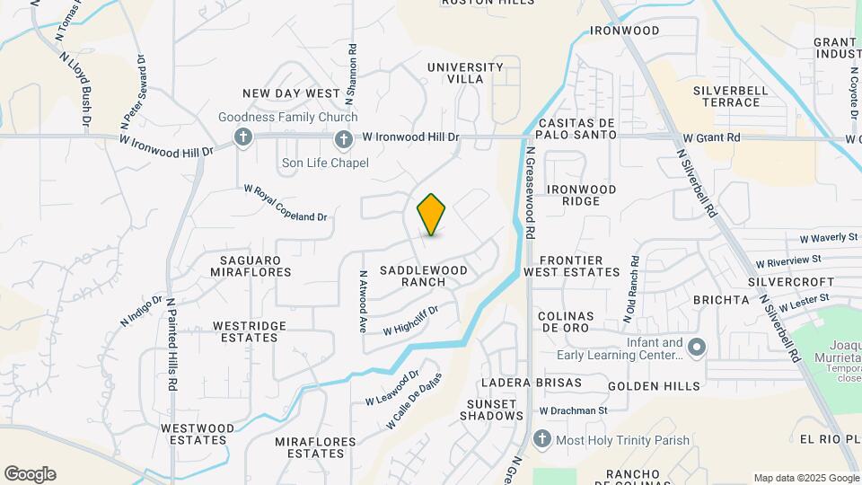 2739 W Avenida Azahar Map and Location Details