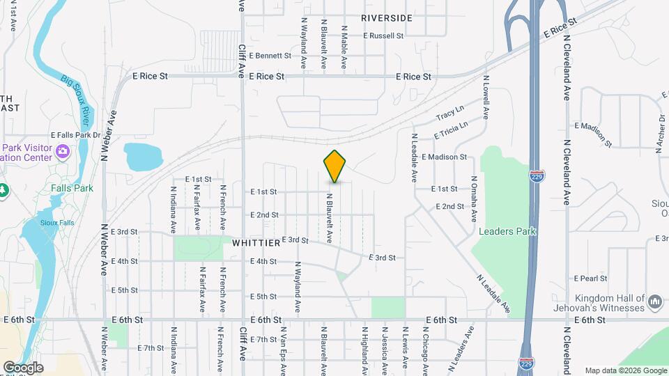 904 N Blauvelt Ave Map and Location Details
