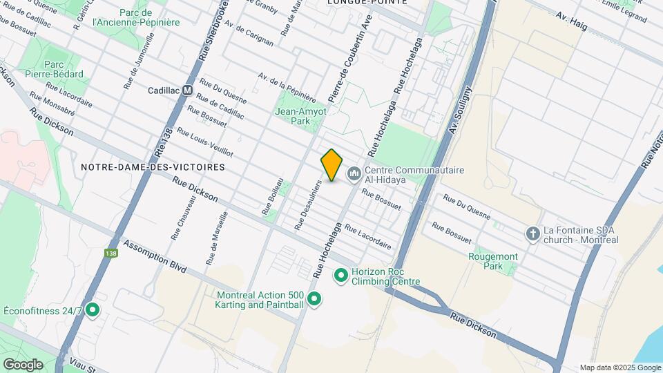 2560 Bossuet Rue Map and Location Details