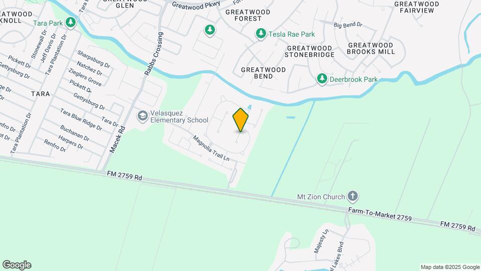 618 Cypress Creek Ln Map and Location Details