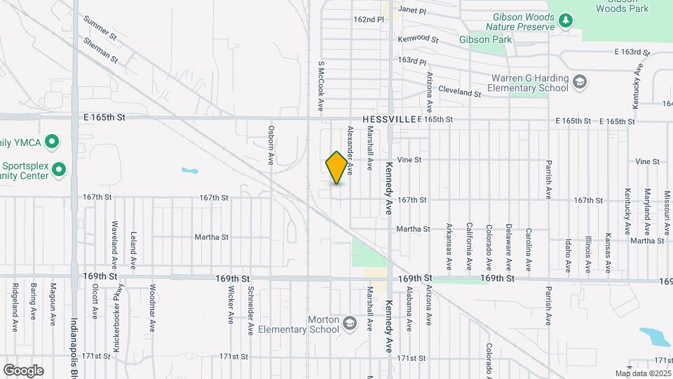 6641 S McCook Ave Mapa y Detalles de la Ubicación