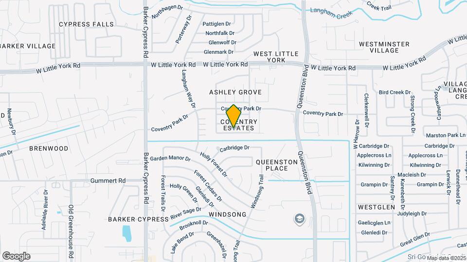 17526 Coventry Oaks Dr Map and Location Details
