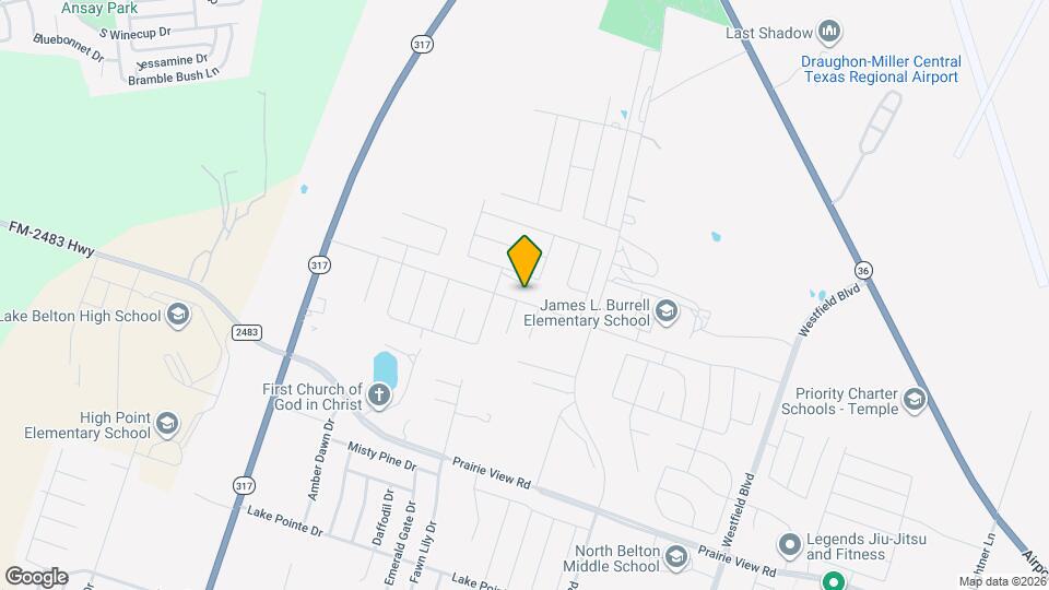 8614 Glade Dr Map and Location Details