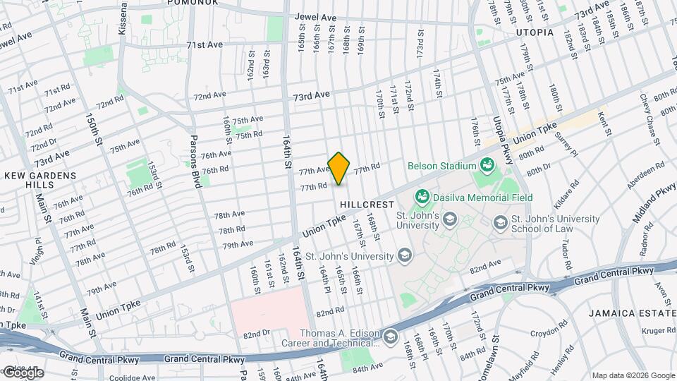 77-31 166th St Map and Location Details