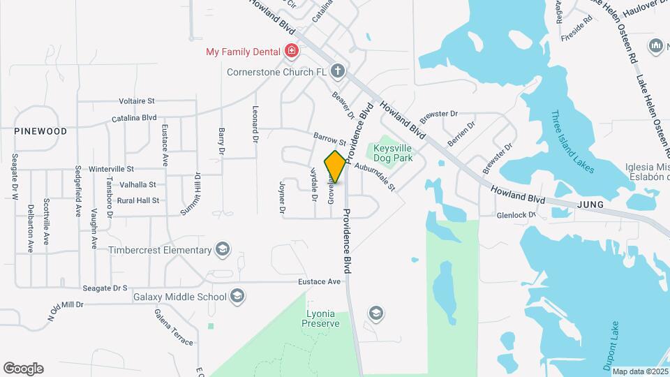 2610 Groveland Ave Map and Location Details