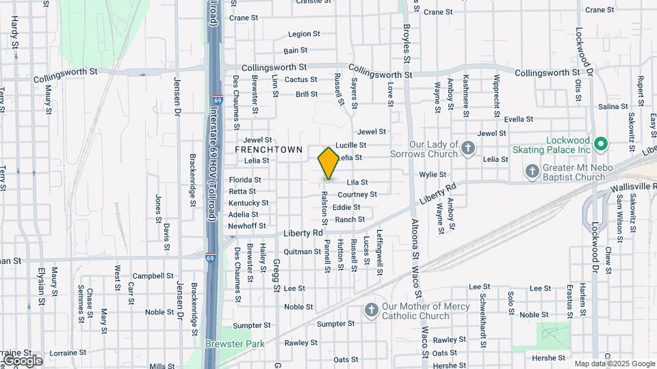 3804 Lila St Map and Location Details