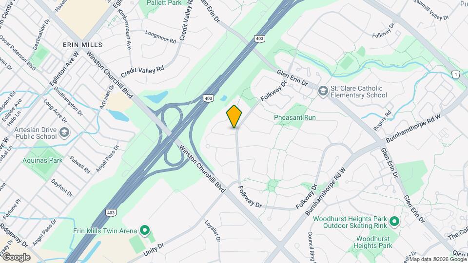 2893 Folkway Dr Map and Location Details