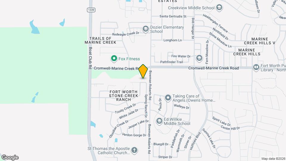 6412 Spring Ranch Dr Map and Location Details