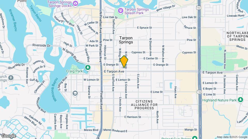 317 Tarpon Ave E Map and Location Details