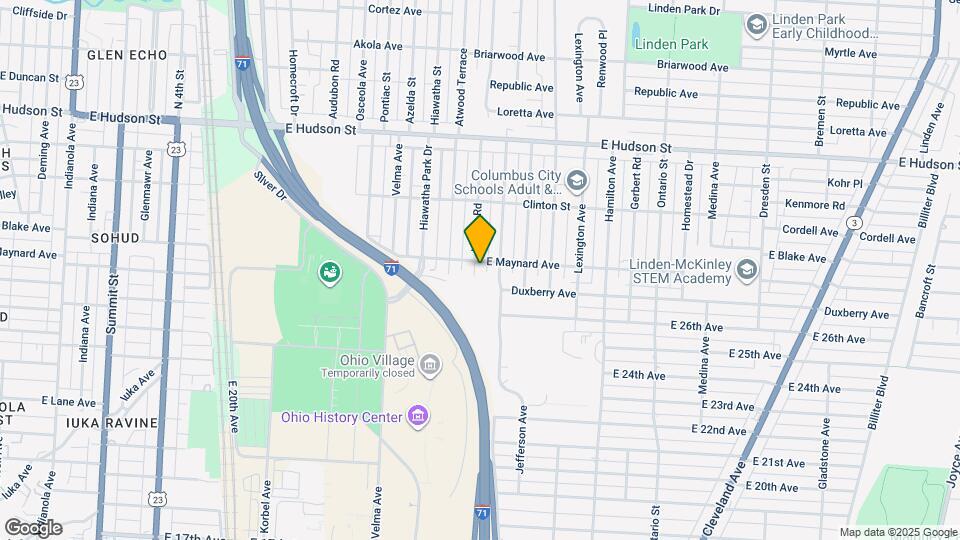 2204 Howey Rd Map and Location Details