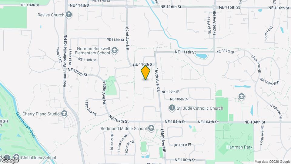 10804 164th Pl NE Map and Location Details