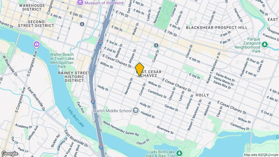 1501 Willow St Map and Location Details