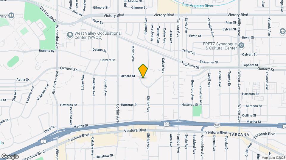 19555 Oxnard St Map and Location Details