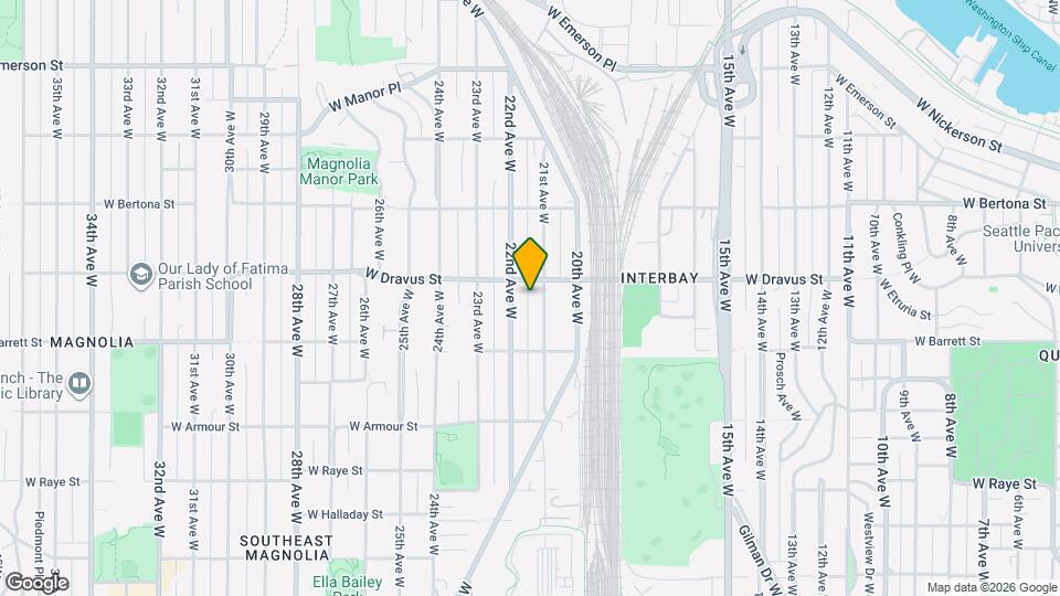 3045 21st Ave W Map and Location Details