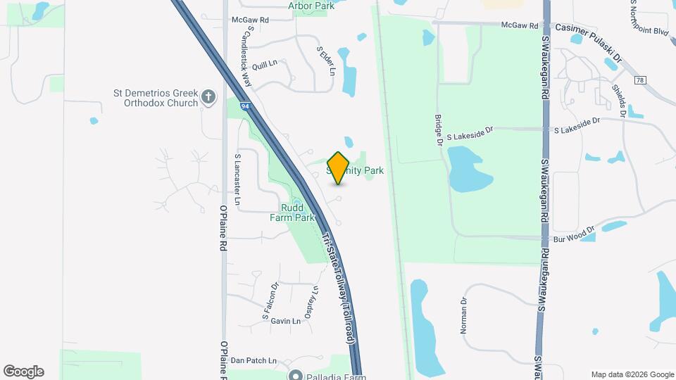 1623 S Candlestick Way Map and Location Details