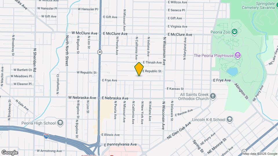 519 E Frye Ave, Unit 14107 Map and Location Details