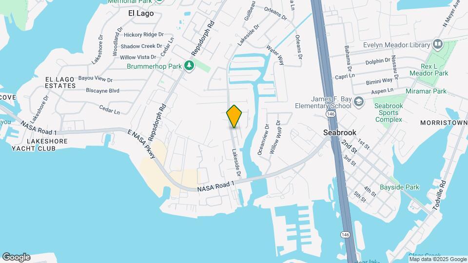 2030 Lakeside Dr Map and Location Details