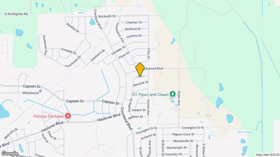 3257 Dudley Dr Map and Location Details