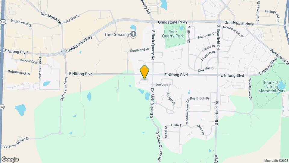 1709 Juniper Dr Map and Location Details