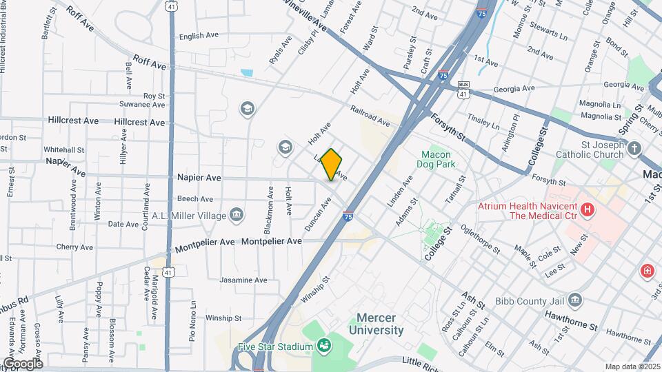 1249 Duncan Ave Map and Location Details