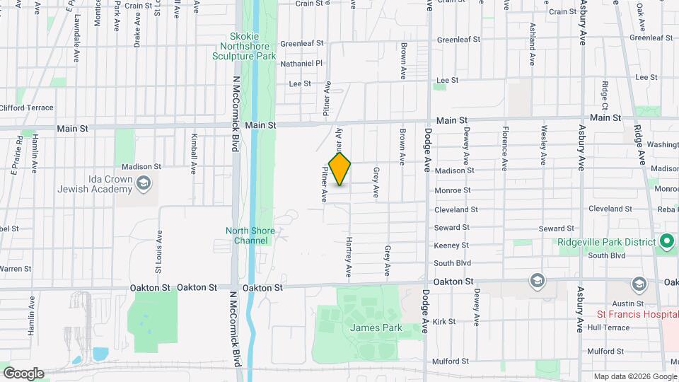 2208 Madison Pl Map and Location Details