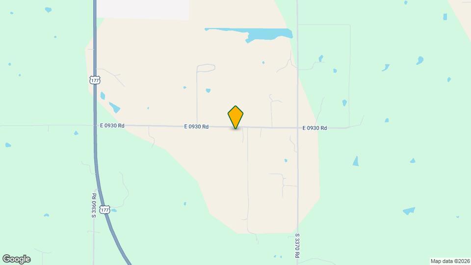 336689 E 0930 Rd Map and Location Details