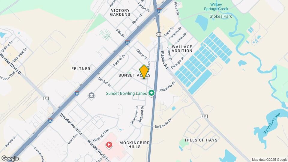 421 Broadway St Map and Location Details