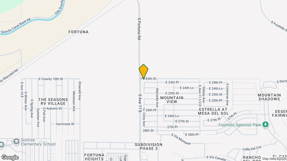 11126 Cony Ave Map and Location Details