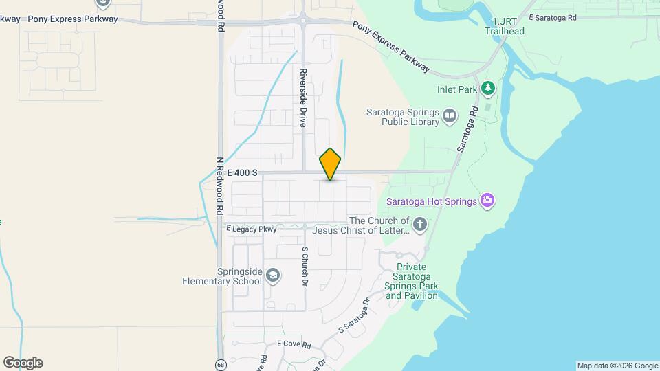 431 S Pegasus Way Map and Location Details